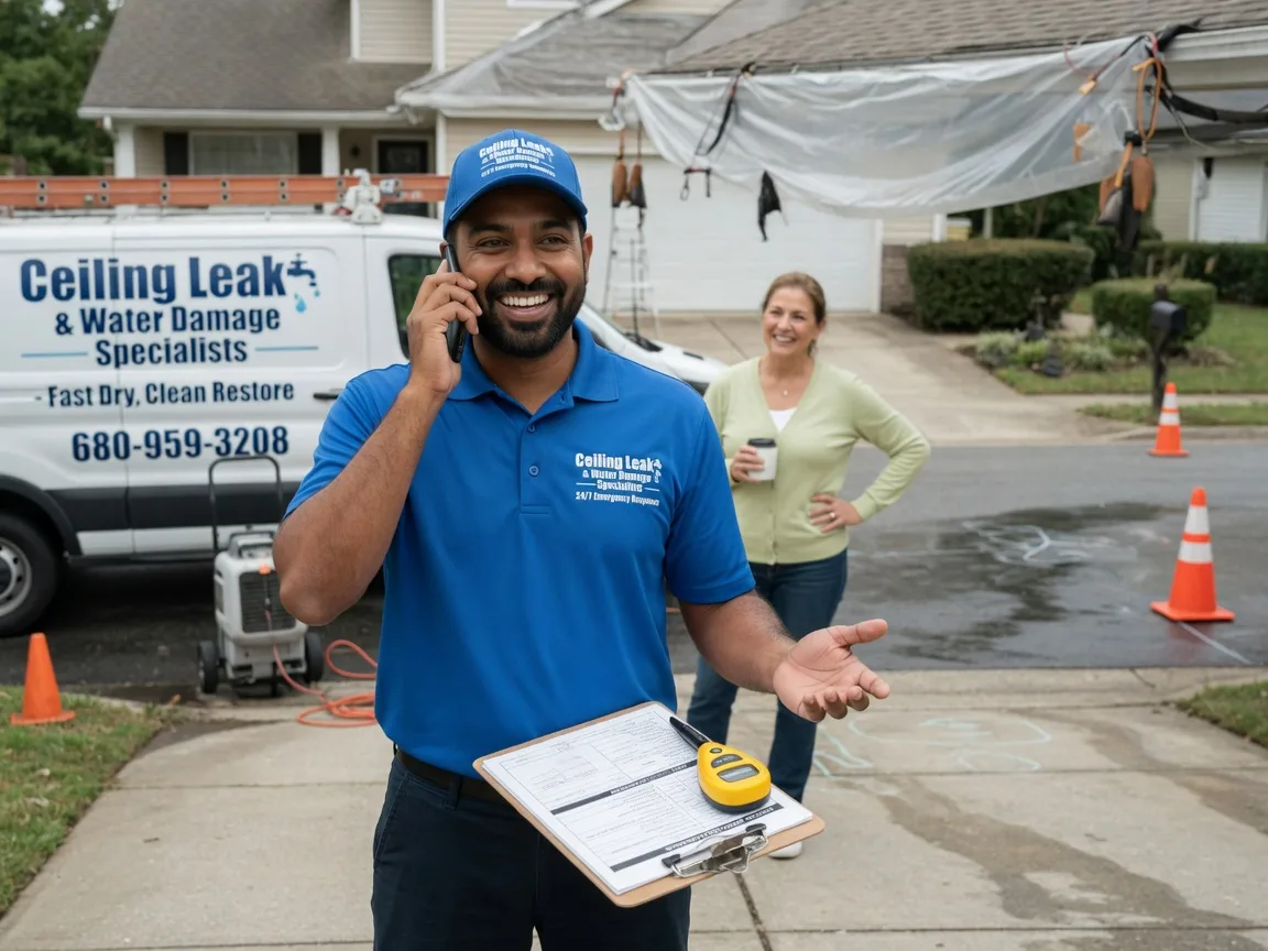Ceiling Leak Cleanup Fairdale, WV FAQs